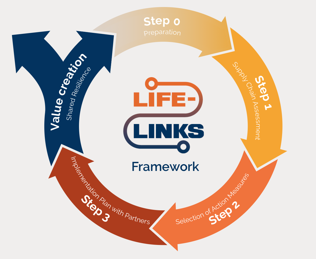 Life-Links application diagram
